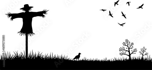 Village Life Silhouettes – Family Moments in Nature"