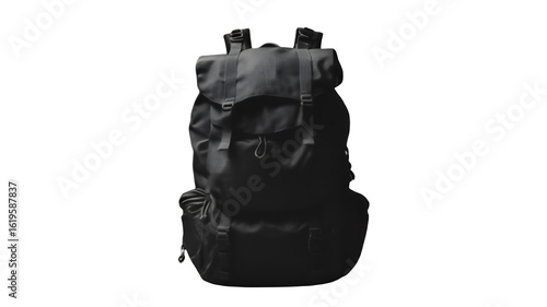black bagpack