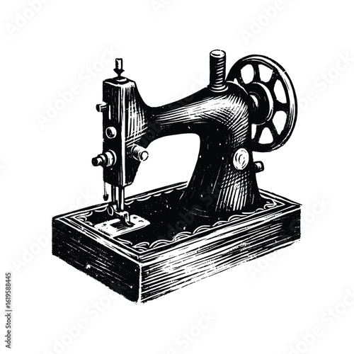 vintage sewing machine
