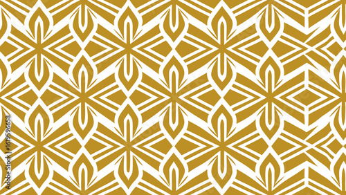 Geometrical shaped patterned Seamlessly vector White and gold ornament isolated backgrounds for website header, poster signs corporate business,backgrounds, ornate, textured, no people, abstract, 