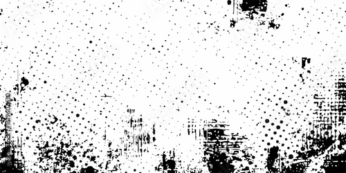 abstract grunge with halftone style. Seamless distressed dust, transparent background for Vintage Abstract Design