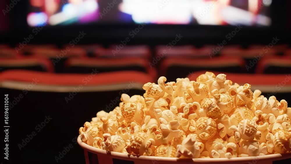 Movie Night Popcorn & the Big Screen Experience Movie Night Popcorn & the Big Screen Experience