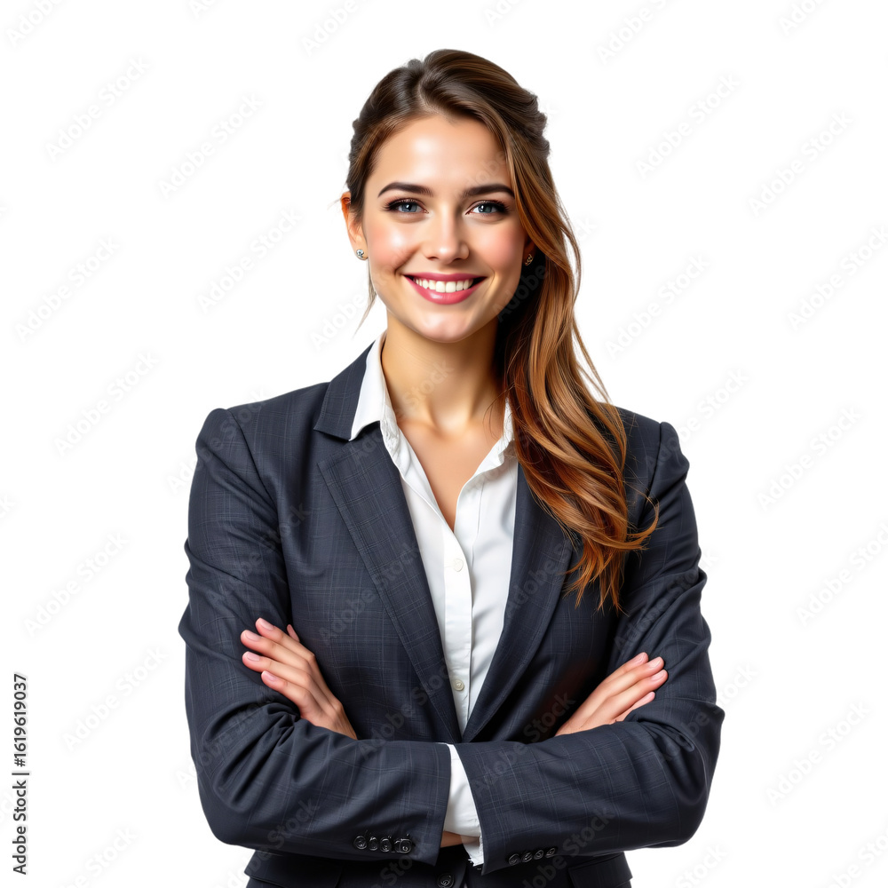 Professional businesswoman smiling office setting portrait image bright environment confident viewpoint empowerment concept Professional businesswoman smiling office setting portrait image bright environment confident viewpoint empowerment concept