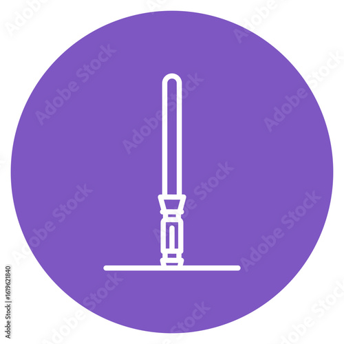 Light Saber icon vector image. Can be used for Science Fiction.
