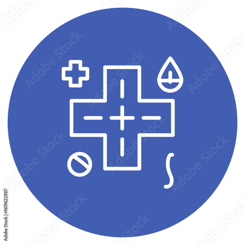Trauma icon vector image. Can be used for Natural Disaster.