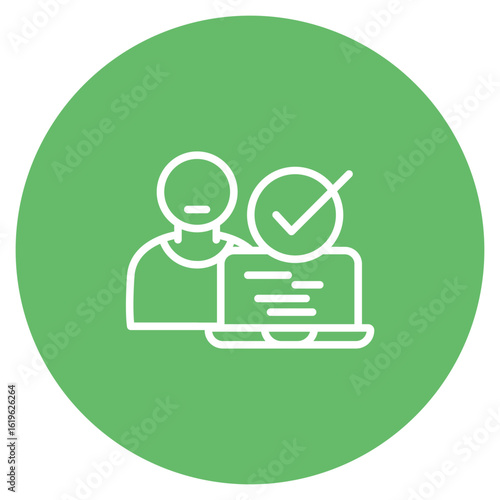 User Acceptance Testing icon vector image. Can be used for Quality Assurance.
