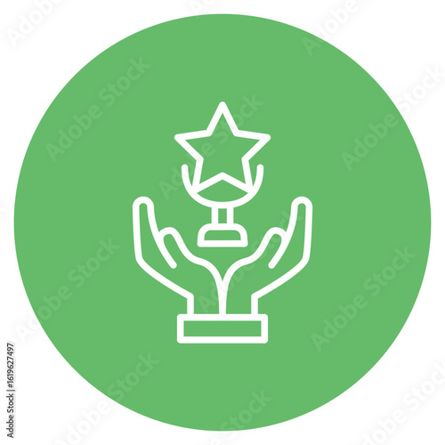 Excellence icon vector image. Can be used for Leadership.