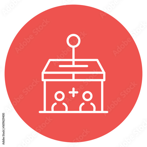 Suggestion Box icon vector image. Can be used for Contact Us.