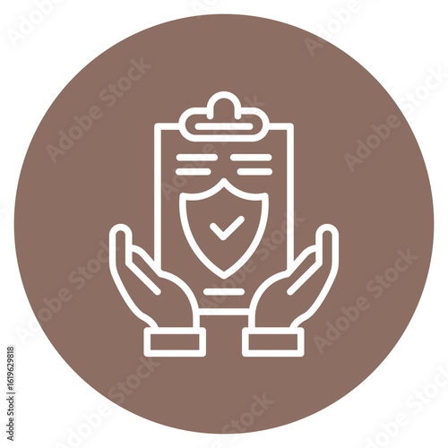 Compliance Risk icon vector image. Can be used for Risk Management.