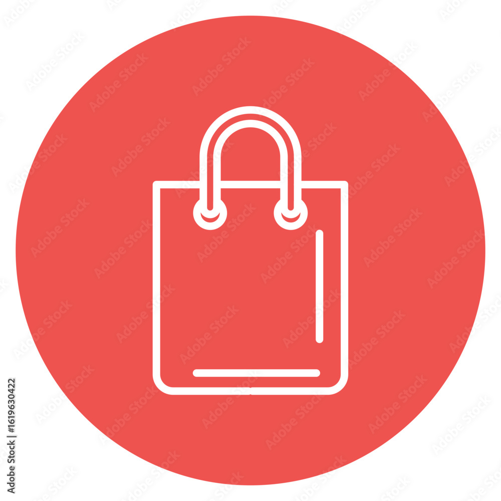 Reusable Bag icon vector image. Can be used for Earth Day.