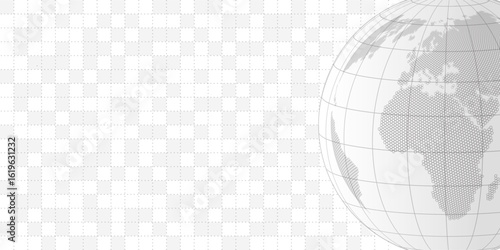 Global network connection. Global Business, Technology, Globalisation Concept, Vector illustration design template.