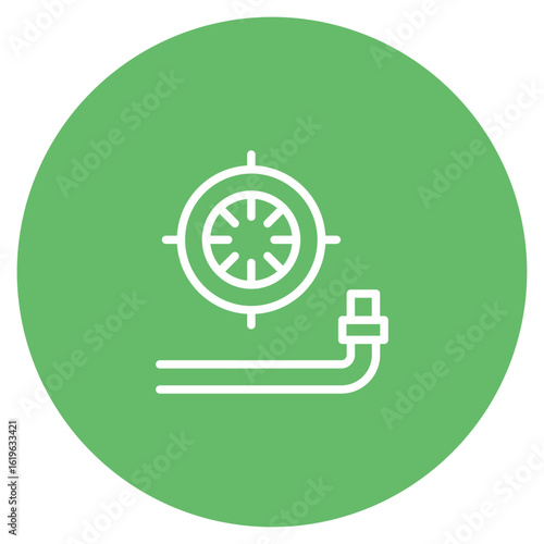 Aeration icon vector image. Can be used for Lab.
