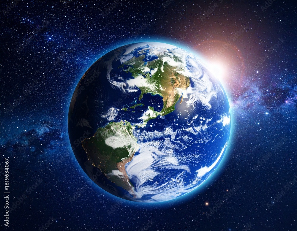 Obraz premium earth in space 