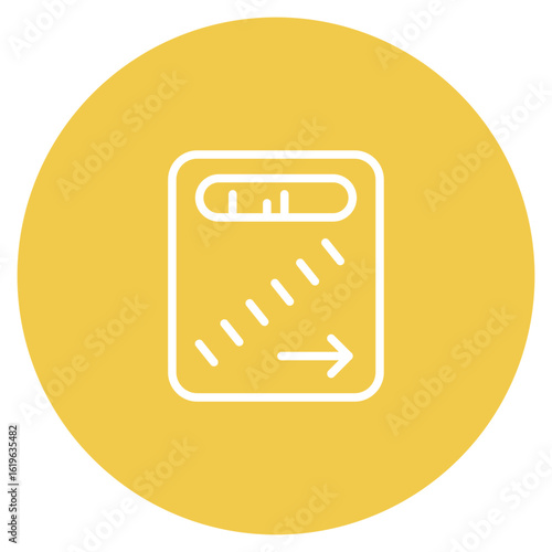 Shrink icon vector image. Can be used for Fabric Features.