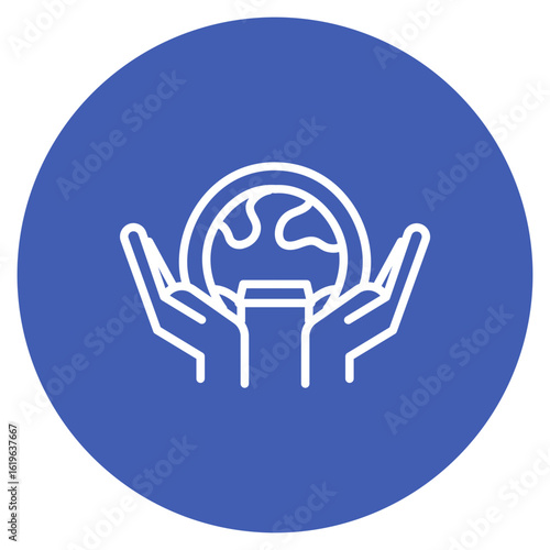 Enviroment icon vector image. Can be used for Battery and Power.