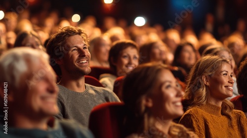 Movie theater audience