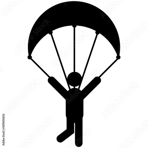 Skydiving Icon