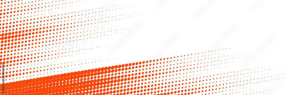 Naklejka premium Dots halftone white and blue color pattern gradient grunge texture background. Dots pop art comics sport style vector illustration halftone. modern