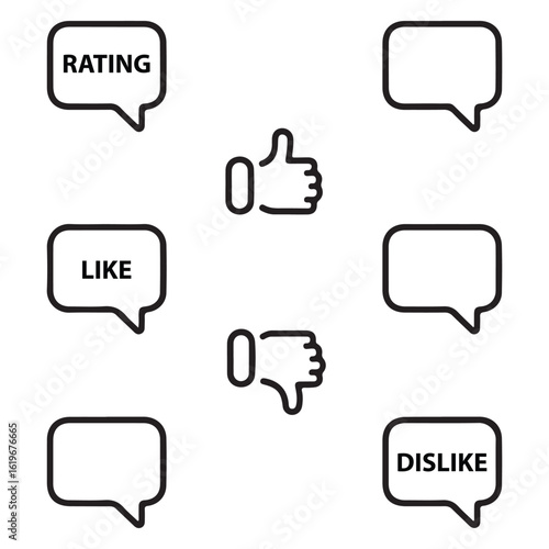 Minimalist feedback vector set