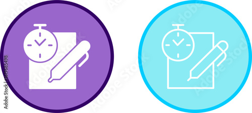 Speed Test Vector Icon