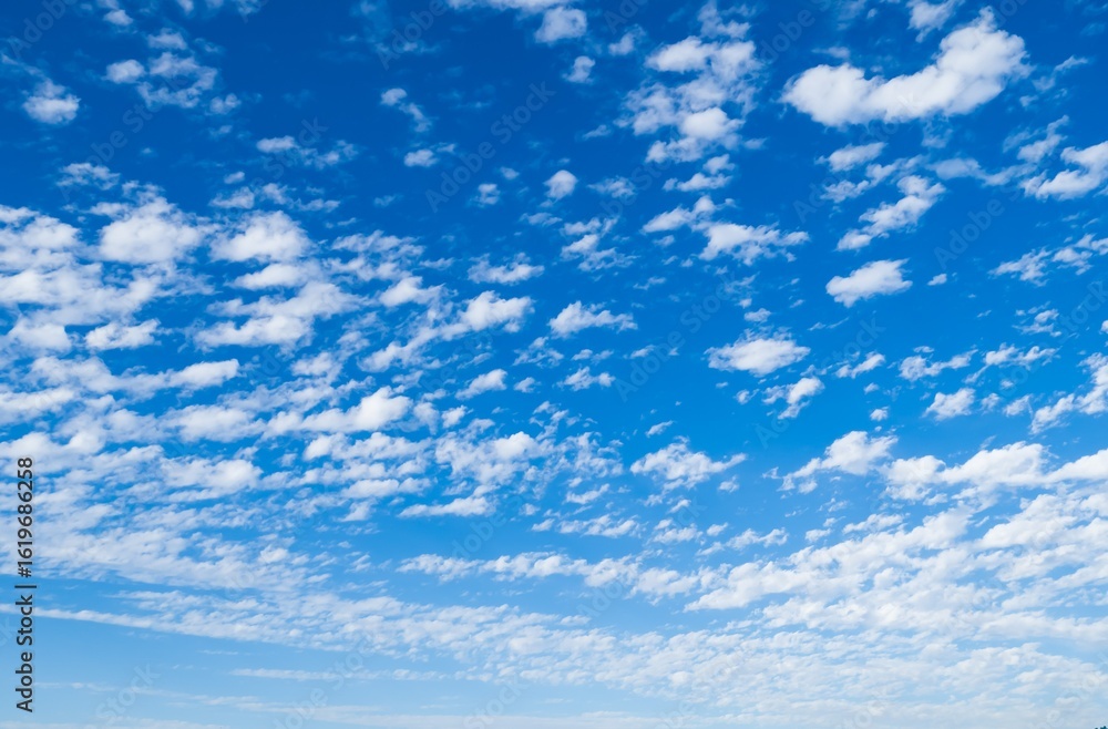 Fototapeta premium 雲が浮かぶ青空