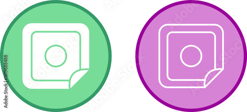 Nicotine Patch Vector Icon