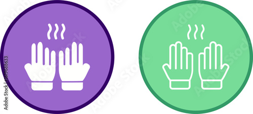 Smelly Hands Vector Icon
