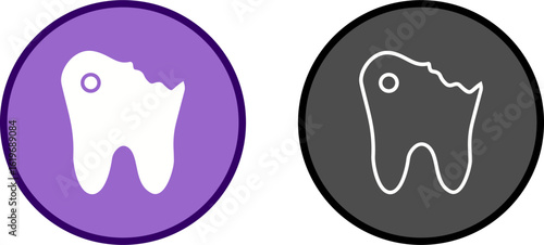 Caries Vector Icon