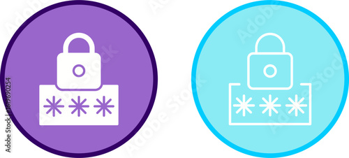 Pin Code Vector Icon