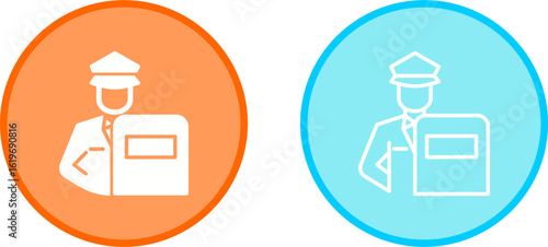 Riot Police Vector Icon