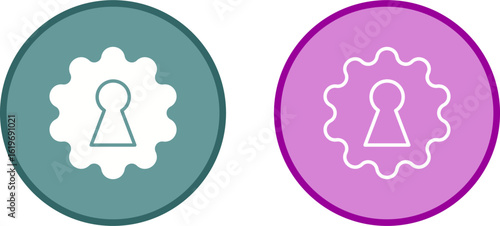 Key Hole Vector Icon