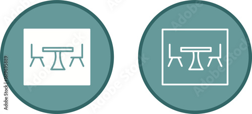 Canteen Vector Icon