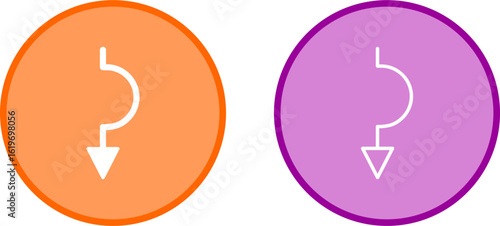 Arrow down Vector Icon