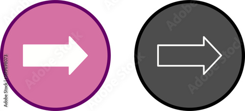 Right Vector Icon