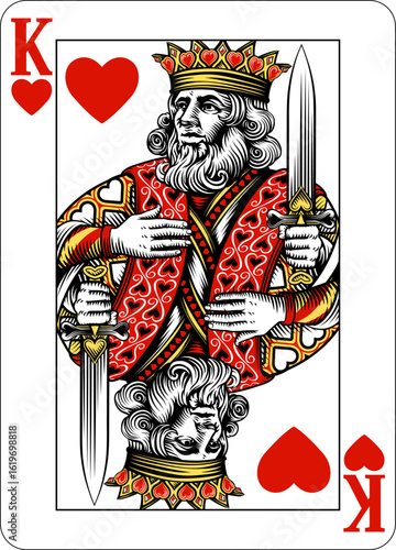 King of Hearts design from ...