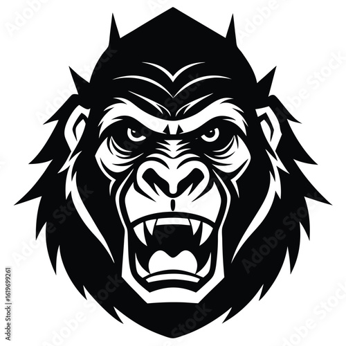 head of  chimpanzee 