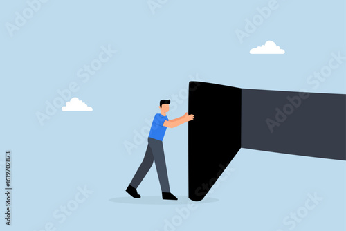 Keep pushing yourself, entrepreneur exerts his immense ego with full force.