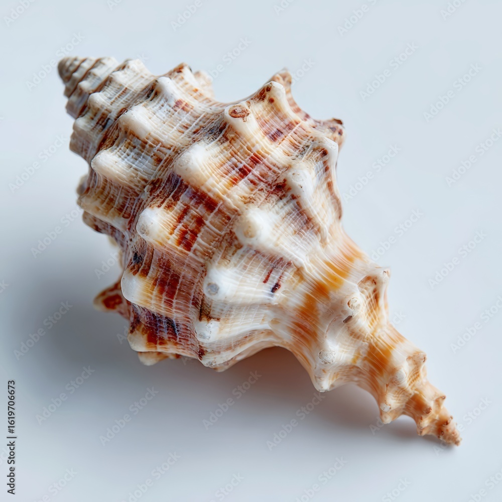 A detailed macro shot of a beautiful, ornate seashell, showcasing intricate textures and patterns A detailed macro shot of a beautiful, ornate seashell, showcasing intricate textures and patterns