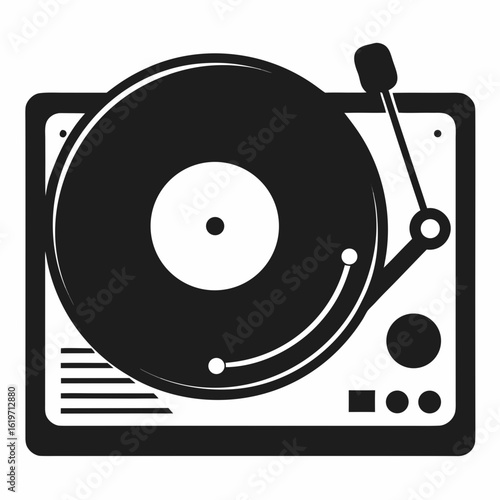 vinyl record player