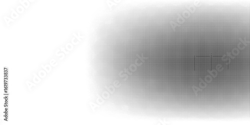 Abstract Gradient Dot Pattern Simulating Depth and Dimensionality