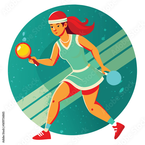 Cartoon illustration of a child playing basketball with a moon and winter fun