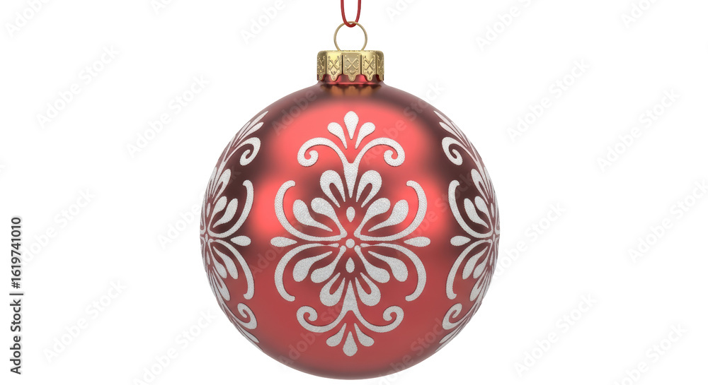 Fototapeta premium Isolated Christmas Bauble