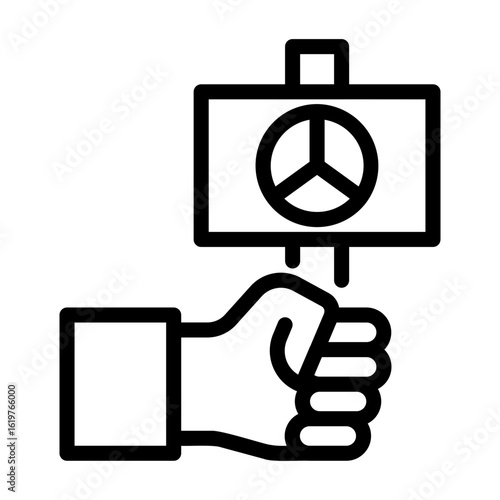 activism Line Icon