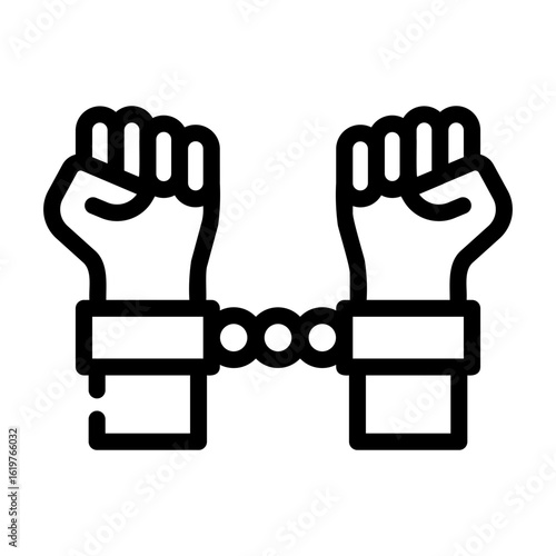 arrest Line Icon