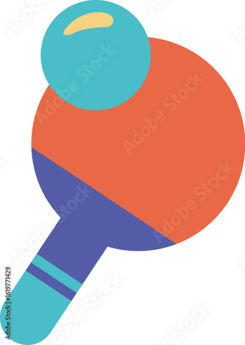 Pingpong Sport Vector Illustration