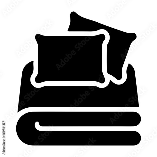 bed sheet set icon