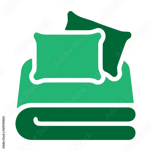 bed sheet set icon