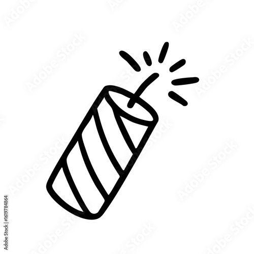 ダイナマイト　線画