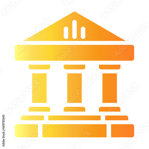 courthouse Gradient icon