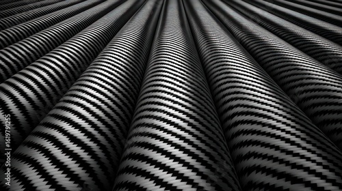 Wallpaper Mural Modern Carbon Fiber Pattern with Sleek Technology Background Torontodigital.ca